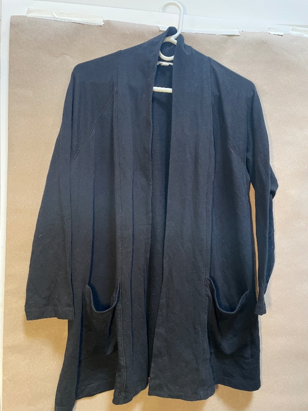 EILEEN FISHER Soft & Cozy open cardigan w/ Front Pockets - Women’s size Small